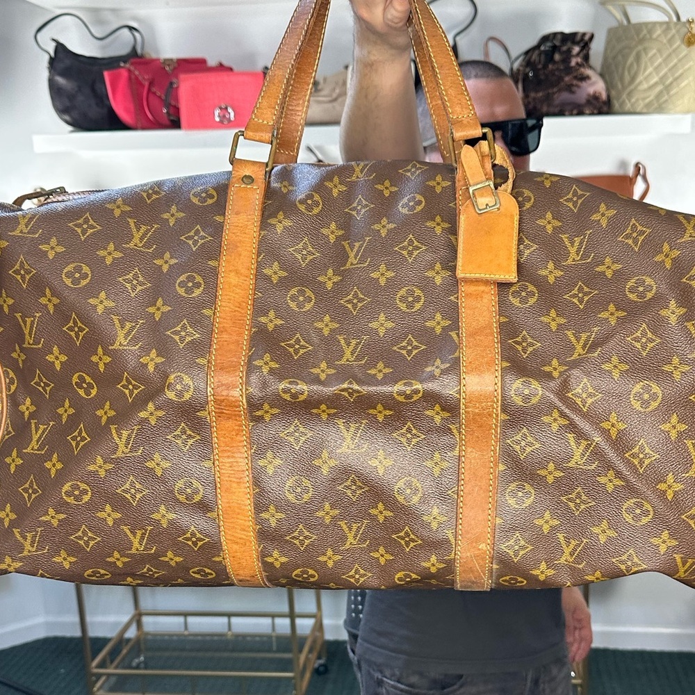 LV MONOGRAM TRAVEL BAG 55CM